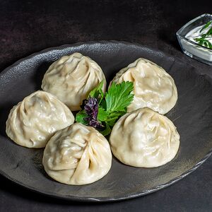 Манты с картошкой и говядиной