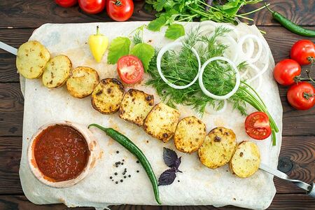 Печеная картошка