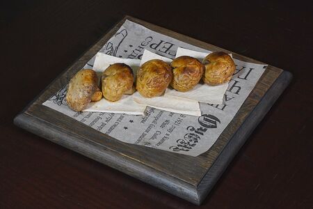 Шампиньоны на мангале