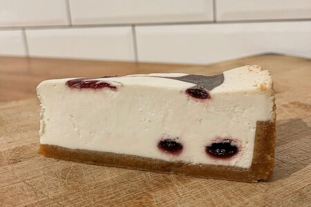 Чизкейк малиновый