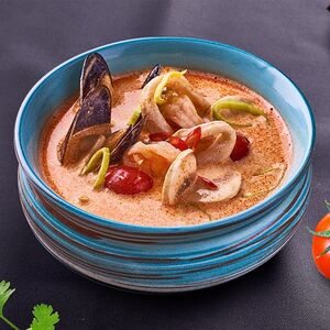 Суп Том ям с морепродуктами