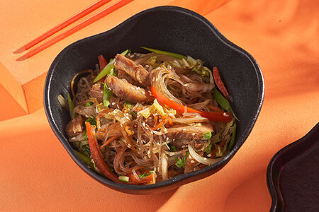 Вок Фунчоза со свининой