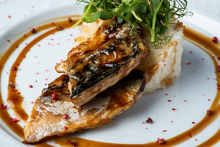 Скумбрия с соусом терияки доствка