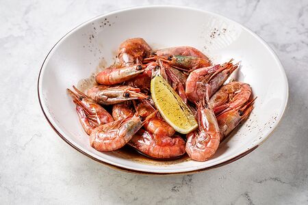 Магаданские креветки жареные