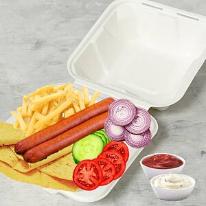 Ланч-бокс с колбасками
