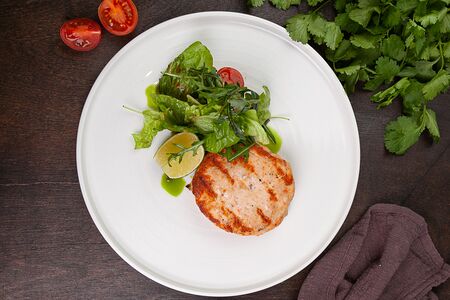 Рубленный стейк из рыбы