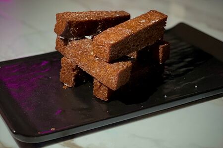 Гренки с чесноком