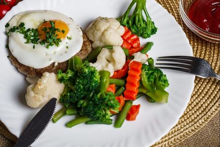 Бифштекс Мясное гнездышко