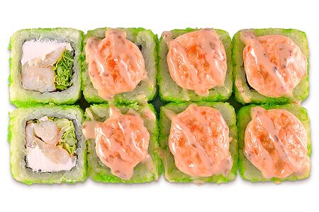 Запеченный с креветкой