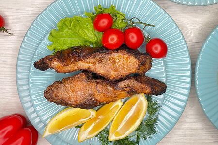 Стейк из карпа