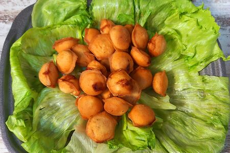 Жареные пельмешки Сибирские ручная лепка