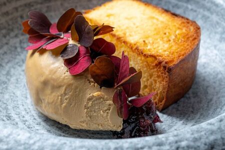 Сливочный паштет из куриных сердечек с фуа-гра