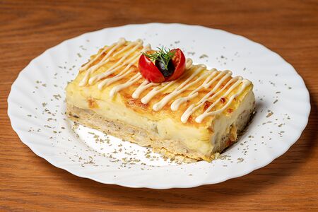 Запеканка с мясом