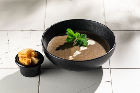 Грибной крем-суп