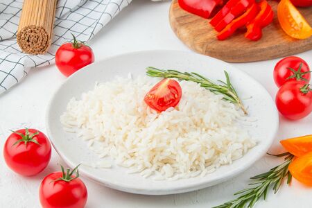 Рис на пару