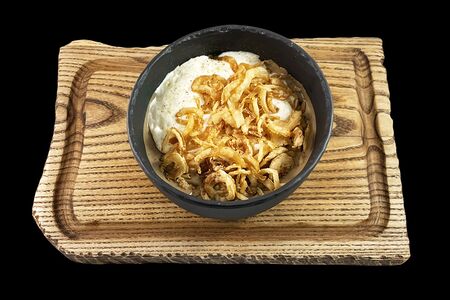 Крем-суп из лесных грибов