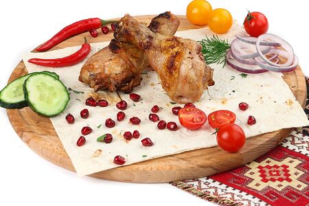 Шашлык из куриной голени