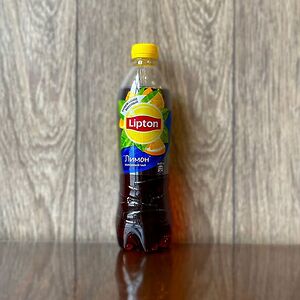Черный чай Липтон Лимон
