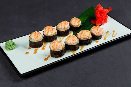 Ролл запеченная креветка