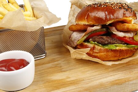 Комбо Бургер и Фри