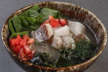 Рыбный суп с палтусом