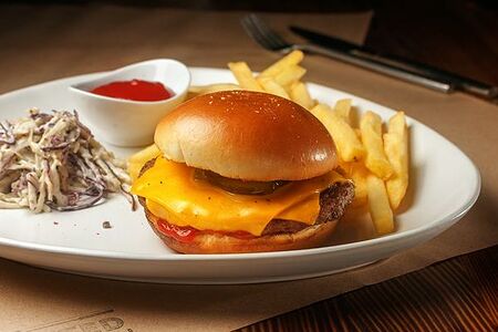 Детский чизбургер