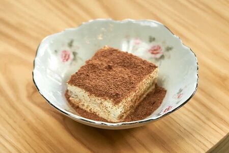 Тирамису с солёной карамелью