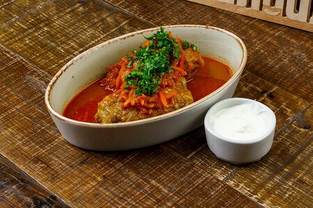 Домашние голубцы из телятины