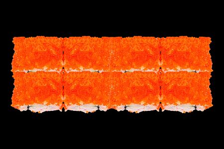 Калифорния с обжаренной креветкой