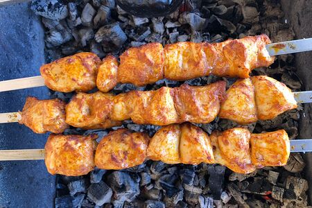 Шашлык из курицы