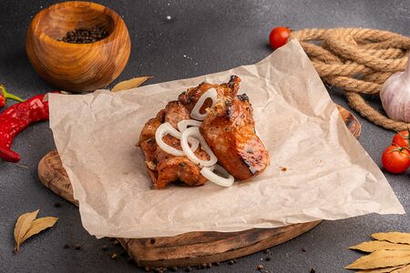 Шашлык из cвинoй шеи