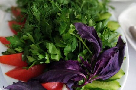 Ассорти свежих овощей