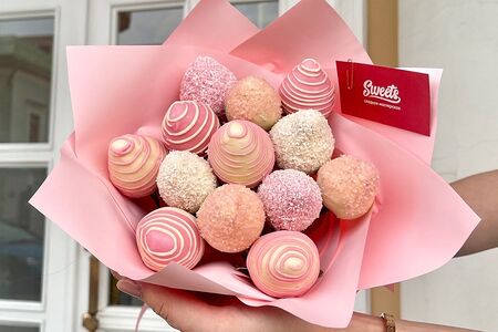 Букет из клубники в шоколаде Spring XS