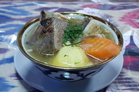 Шурпа с говядиной