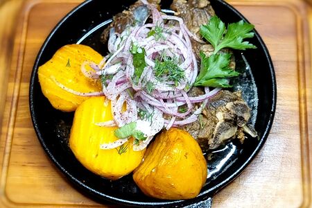 Казан-кебаб из баранины