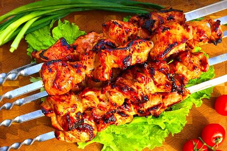 Шашлык из курицы