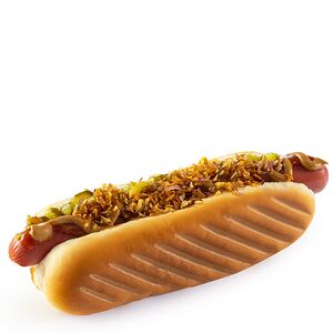 Гриль-дог с классической сосиской