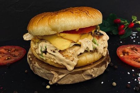 Бургер грибной