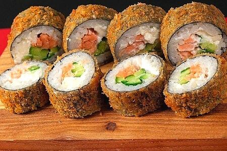 Темпура Сяке лосось