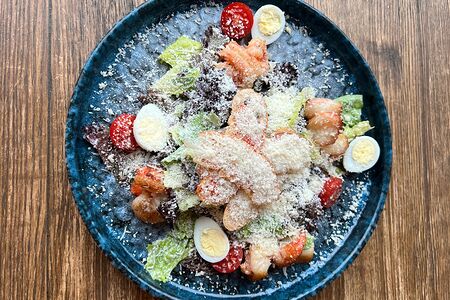 Цезарь с креветками