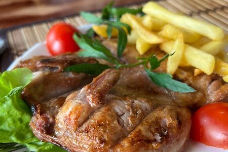 Перепелка с картофелем