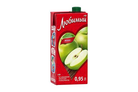 Сок Любимый Яблоко