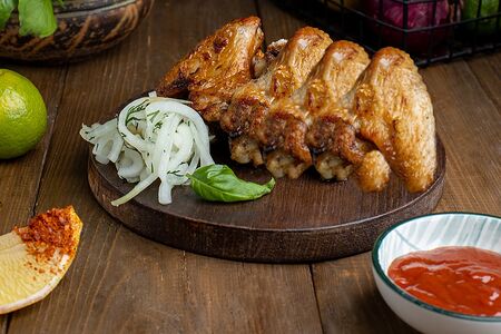 Крылышки на мангале