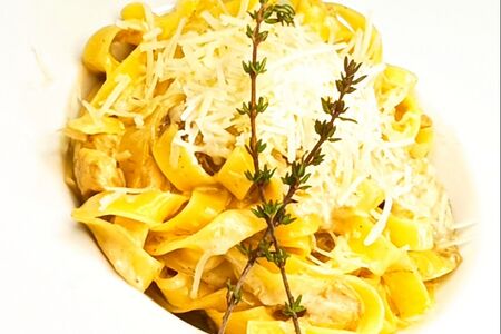 Феттучине с грибами