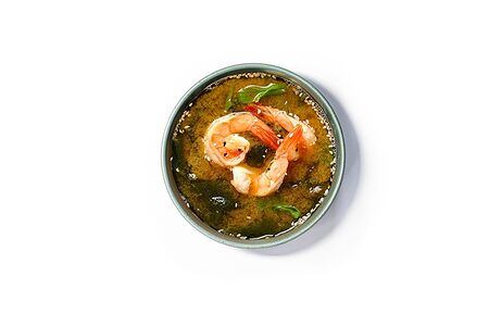 Суп мисо с морепродуктами