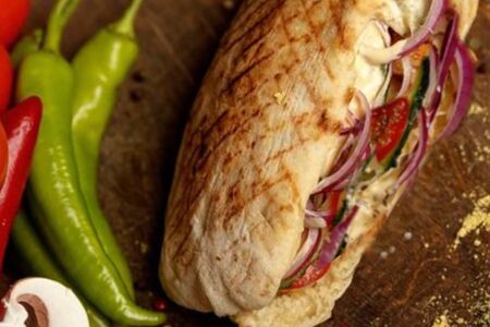 Гиро малый овощной