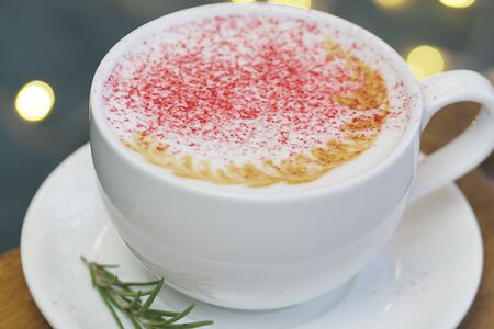 Латте Малина-розмарин