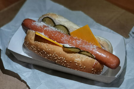 Хот-дог Сырный