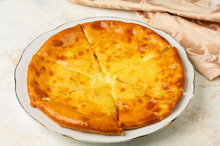 Пирог с картофелем и сыром