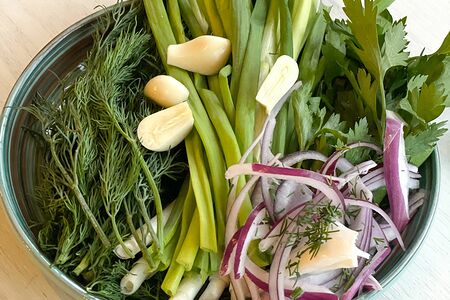 Ассорти из зелени